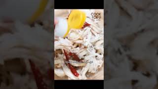 Spicy Chicken Salad with Soup :ကြက်သားသုပ်