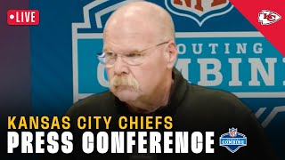 Chiefs Andy Reid and Brett Veach - NFL Combine | JANUARY 25, 2025