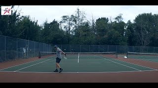 Tennis, teaching Drop Shot by USPTA Elite professional coach, Viet Tran