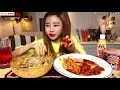 韩国吃货主播 抖音美食推荐官 美食vlog 好吃到停不下来 火鸡面