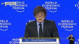 Speech by Argentinian president Javier Milei at Davos 2025 (1st part)