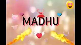 Madhu name Whatsapp Status ❤️❤️