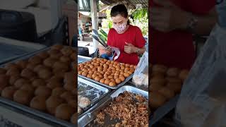 ท่องเที่ยวไทย ขนมโบราณไข่หงส์ Thai Street food By PisanuChannel