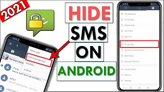how to hide sms messages on android | how to hide text messages on android 2021 | TechSupport