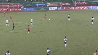 Vietnamese football team refuse to continue playing after controversial penalty
