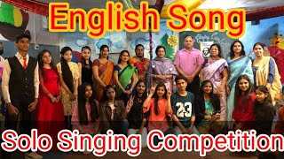 Rishabh Academy | English song Solo Singing Competition | English song competition