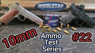 10mm Ammo Testing Series: #22 DoubleTap 180gr COLT Defense JHP | 5\