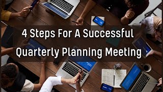 4 Steps For A Successful Quarterly Planning Meeting | COO