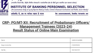 My IBPS PO MAINS result | shocking 😱🙀🤯 #ibps #sbi #ibpspomains2022