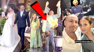 ELLEN ADARNA AGAW EKSENA sa KASAL ng KAPATID na si RICO ADARNA \u0026 LOUISE BAQUERO WEDDING