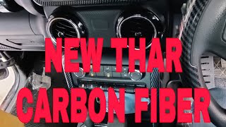 NEW THAR INTERIOR PARTS CARBON FIBER.8866744723.