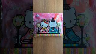 【サンリオ】ハローキティ あん入り桜餅風味マシュマロ　 #sanrio  #サンリオ #ハローキティ #ひな祭り #マシュマロ #shorts