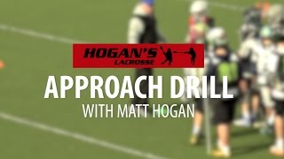 Approach Drill - Lacrosse Defensive Positioning