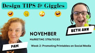 Design Tips & Giggles  Promoting on Social Media