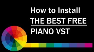 Quick Tip: How to Install the Best #FREE #Piano #VST (MeldaProduction Grand Monastery) into #DAW.