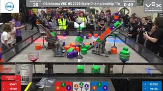 1561H VEX Tower Takeover Oklahoma State Q20