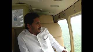 AP CM YS Jagan conducts Aerial survey on Boat accident in Godavari River