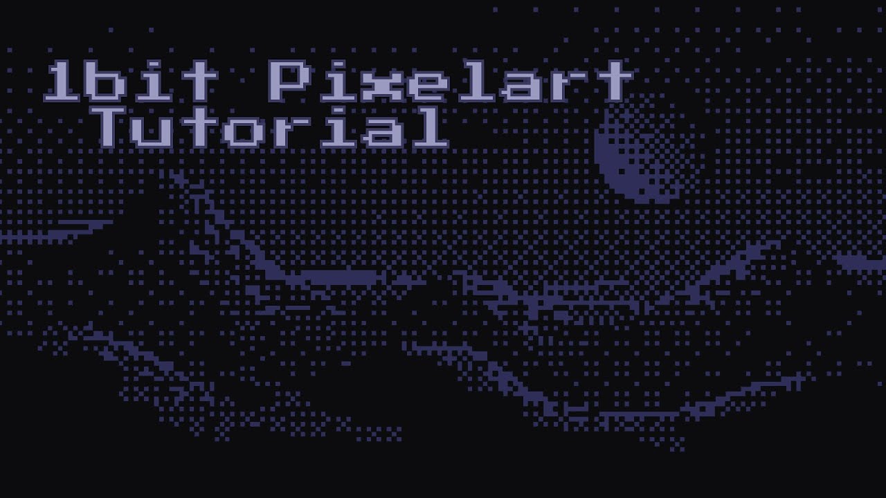 1bit Pixelart Tutorial Beginner Friendly Way To Create Your Own Night