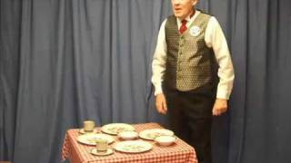 David Ginn Magic #15: Table Cloth Stunt