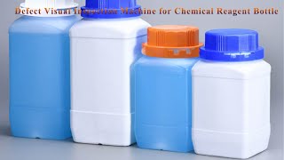 AI-powered chemicals square bottle visual inspection system for accurate defect analysis