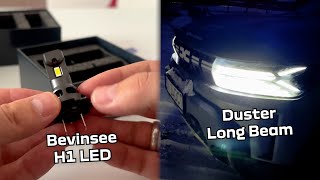 New Duster 2025 with Full LED Headlights?! H1 \u0026 H7 Bulbs Review \u0026 Test