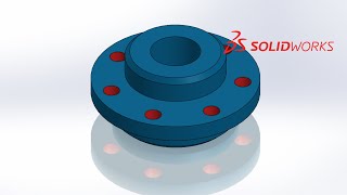 Solid Works | Basic Tools | Revolve | Circular Pattern
