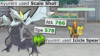 LOADED DICE SCALE SHOT KYUREM IS BUSTED IN POKEMON SCARLET AND VIOLET!