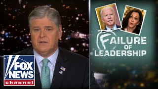 Hannity gives Biden 'scorching' six month report card