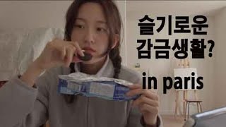 (파리미대생vlog)화분분갈이/랜선응급구호세트언박싱/브런치/그림그리기/레몬생강차만들기/데쎙싸강수업