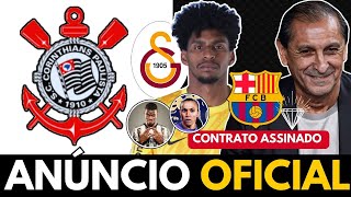 🚨ANÚNCIO OFICIAL! ASSINOU ATÉ 2029 | MAIS DUAS SAÍDAS, POGBA E+| AS ÚLTIMAS NOTÍCIAS DO CORINTHIANS