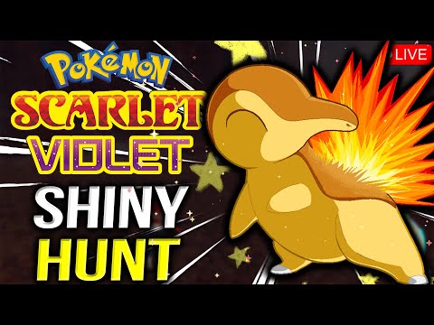 Live hunt for shiny Pokémon in Pokémon Scarlet and Purple!