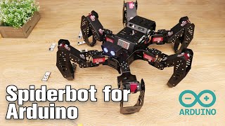 Spiderbot: Hiwonder Hexapod Programming Robot for Arduino Demo