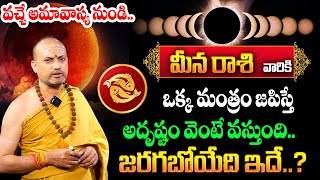 Meena Rasi (Pisces) 2025 Horoscope Predection In Telugu | Nandhibatla Srihari Sharma | MQUBE