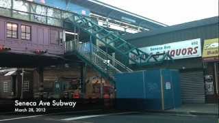 Worst subway station in New York, Seneca Ave, gets makeover