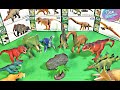 Takara Tomy Ania Dinosaur Toys - Stegosaurus, T-Rex, Brachiosaurus, Triceratops, Spinosaurus