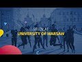 Study at University of Warsaw