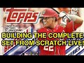 HOW TO BUILD A COMPLETE SET WITH 2021 TOPPS SERIES 1 FROM START TO FINISH!