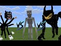 (Cartoon cat) .VS. (SCP 096) .VS. (Beast Bendy)..