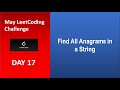 Find All Anagrams in a String | Leetcode - 438