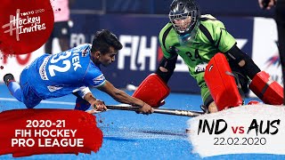 Replay: 2020-21 FIH Hockey Pro League - India vs Australia, Game 2