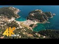 Greece Aerial 4K - Bird's Eye View of Santorini, Corfu and Athens - 3 HOUR Ambient Drone Film