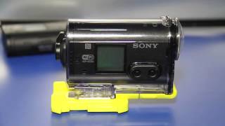 2014 Sony HDR-AS30V Helmet Camera , K-Edge mounts, and LCD Accessories Overview