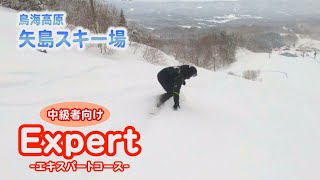 シリーズ矢島スキー場 ④エキスパートコース（令和4年2月4日放送）【秋田県由利本荘市】