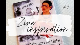 Zine making example - Women artists