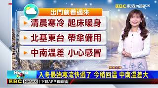 氣象時間 1130125淑麗早安氣象 @newsebc