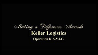 2019 Making A Difference Award Keller Logistics Group and Operation KAVIC