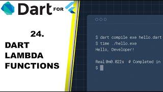 DART FUNCTIONAL PROGRAMMINGDart - DART FOR FLUTTER LAMBDA TUTORIAL