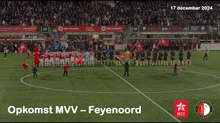 Opkomst MVV - Feyenoord  (17 december 2024) KNVB Beker