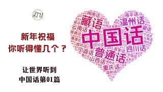 【MissATU对外汉语】除了普通话，华人还说什么语言？| 听见中国话第01篇