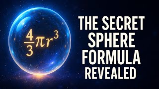 What is the SECRET to Calculating the Volume of a Sphere?